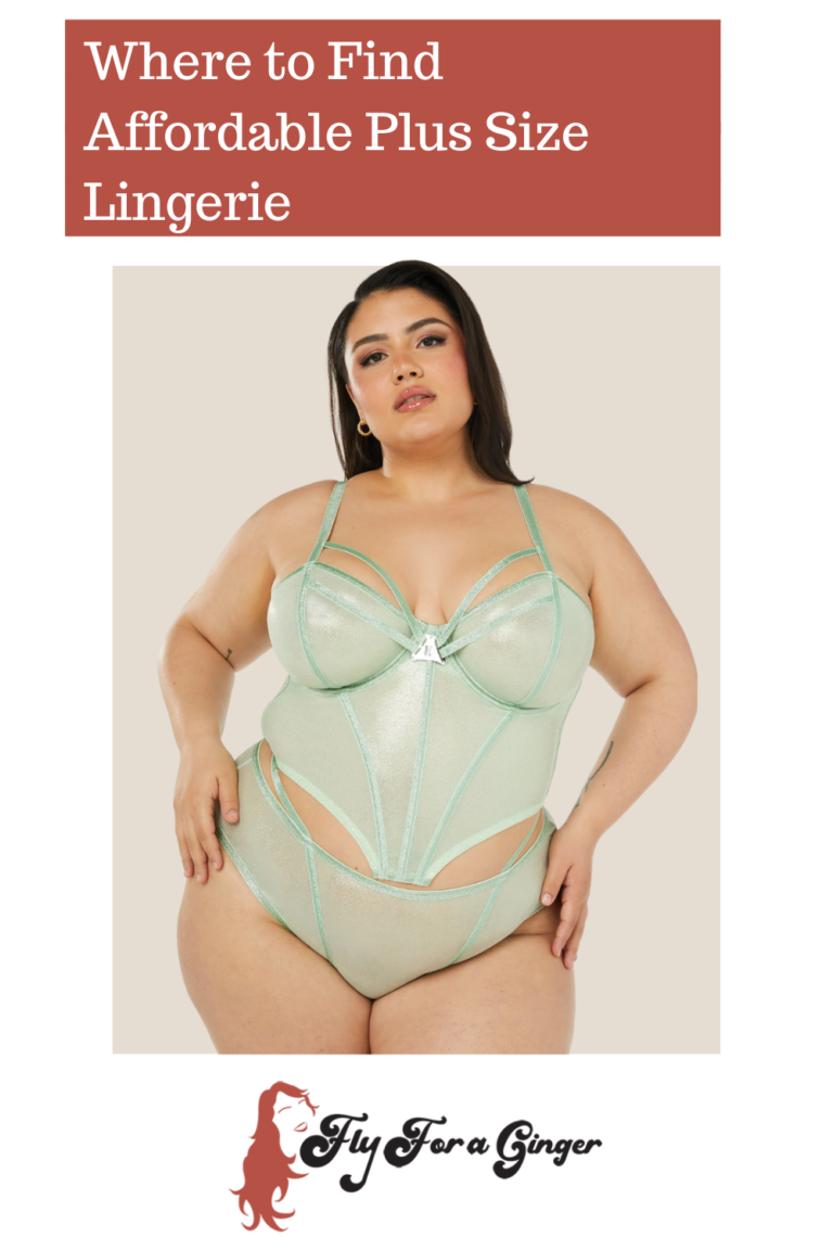 affordable plus size lingerie