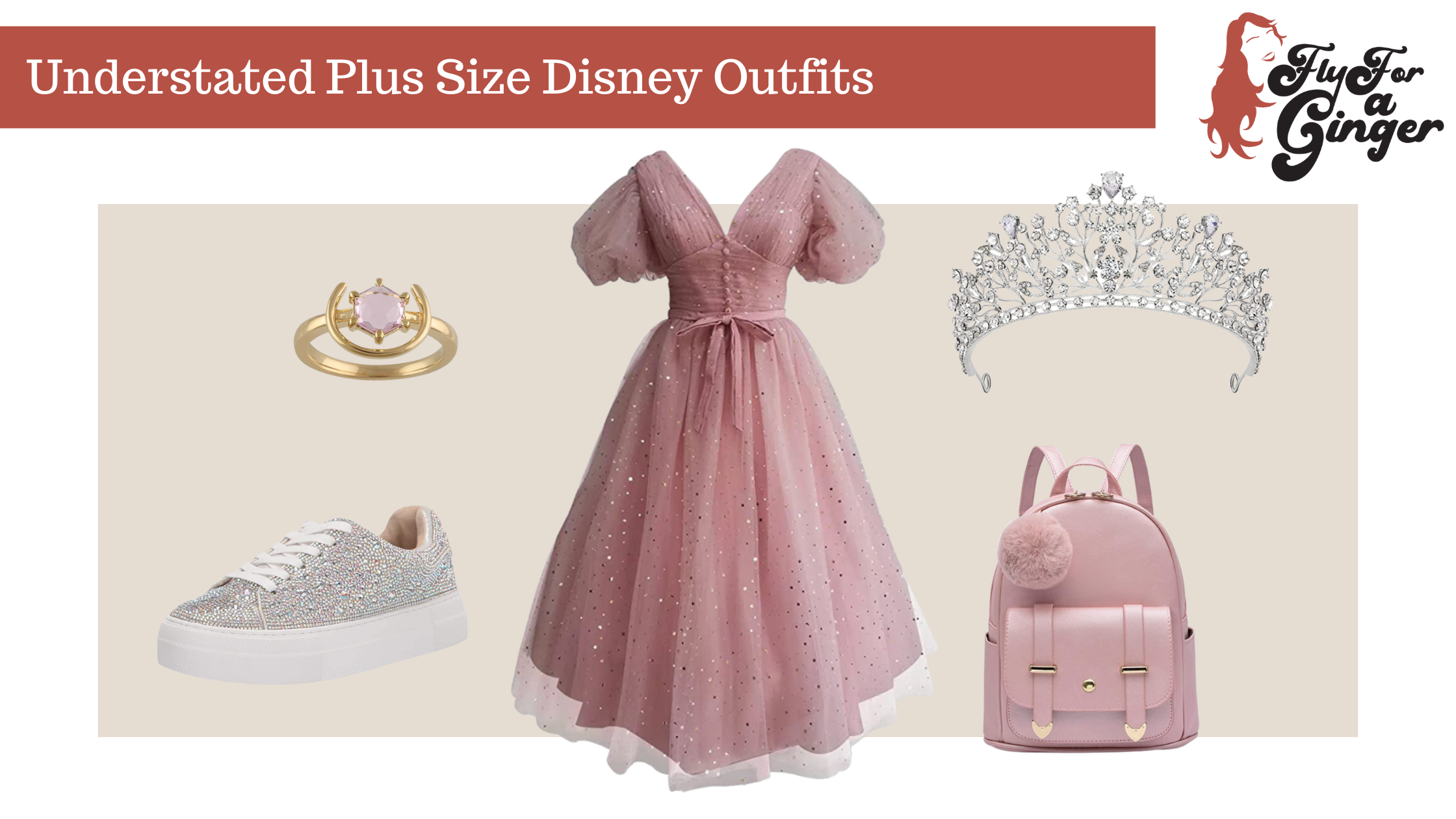 Understated Plus Size Disney Themed Outfits // Best Disney Plus