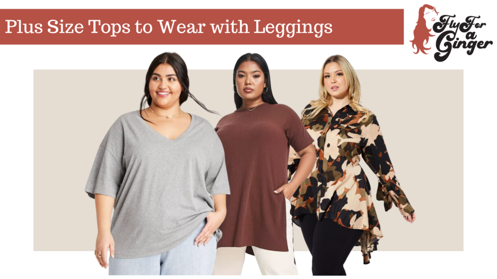 Plus Size Tops to Wear with Leggings // Long Plus Size Tops 