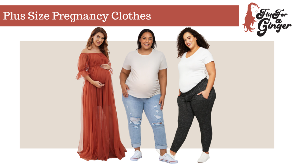 Where to Find Trendy Plus Size Maternity Clothing // Plus Size Pregnancy  Clothes 