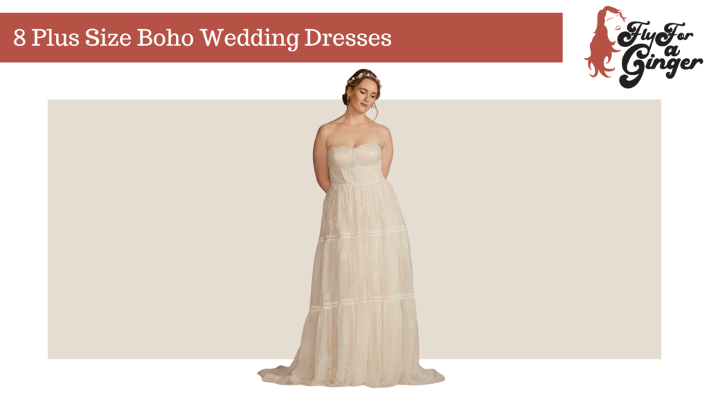 plus size boho wedding dresses