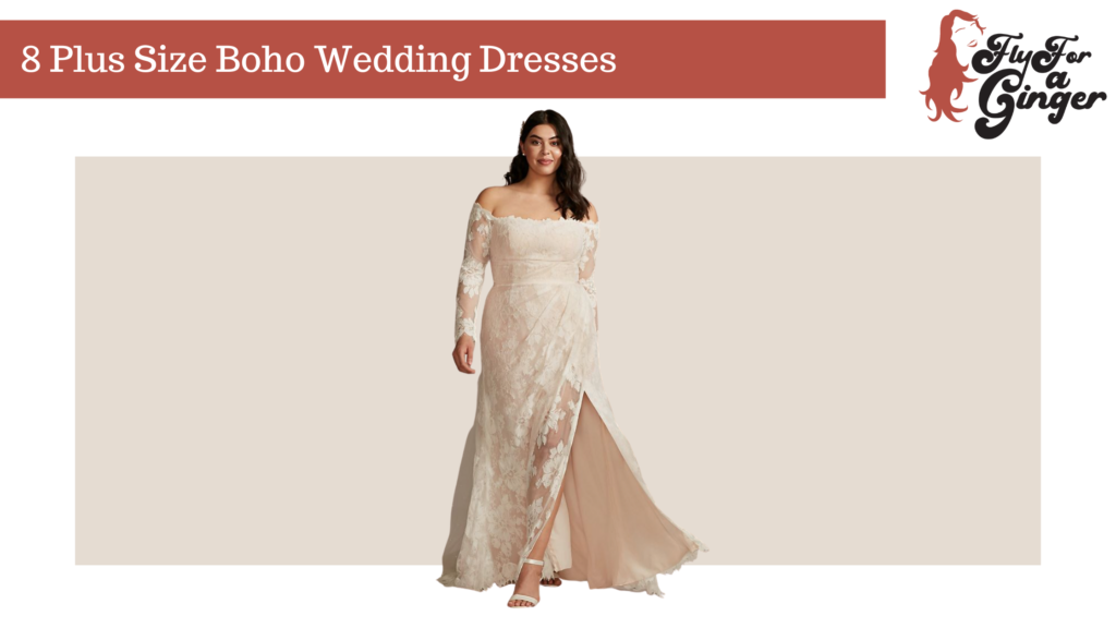 plus size boho wedding dresses