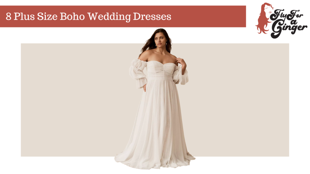 plus size boho wedding dresses