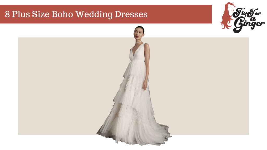 plus size boho wedding dresses