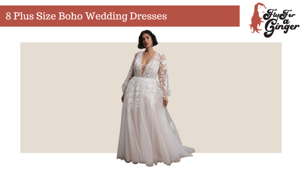 plus size boho wedding dresses