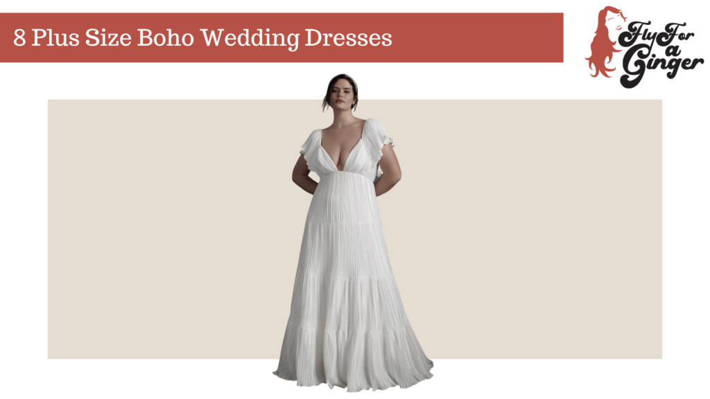 plus size boho wedding dresses