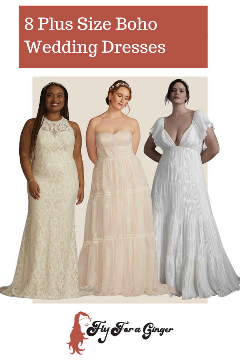 plus size boho wedding dresses