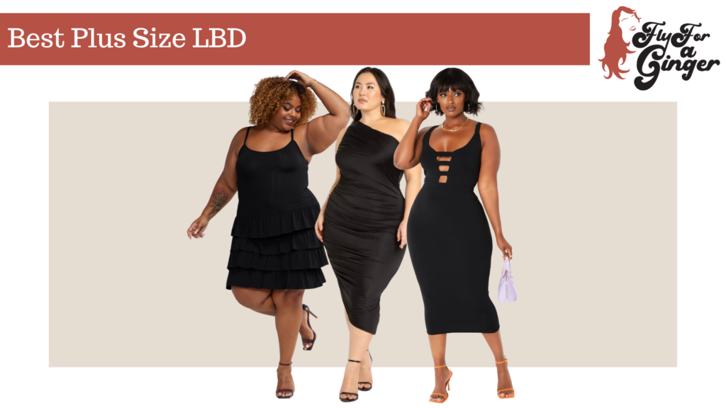 Where to Find the Perfect Plus Size Little Black Dress // Best Plus Size LBD  