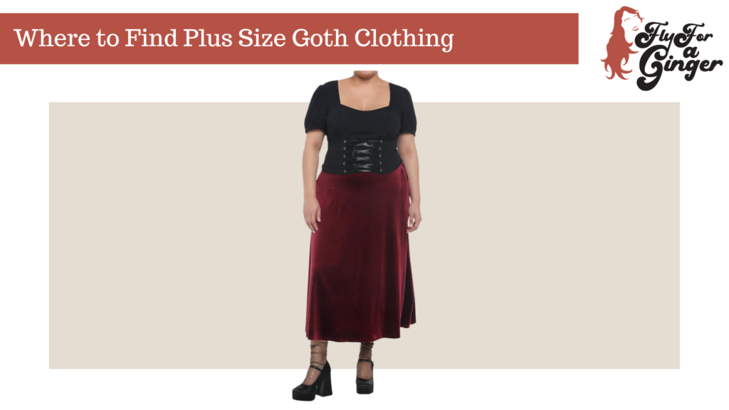 plus size goth clothing