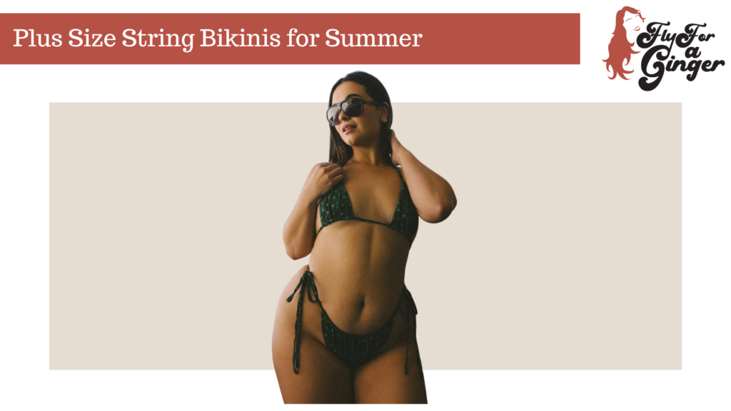 plus size string bikinis