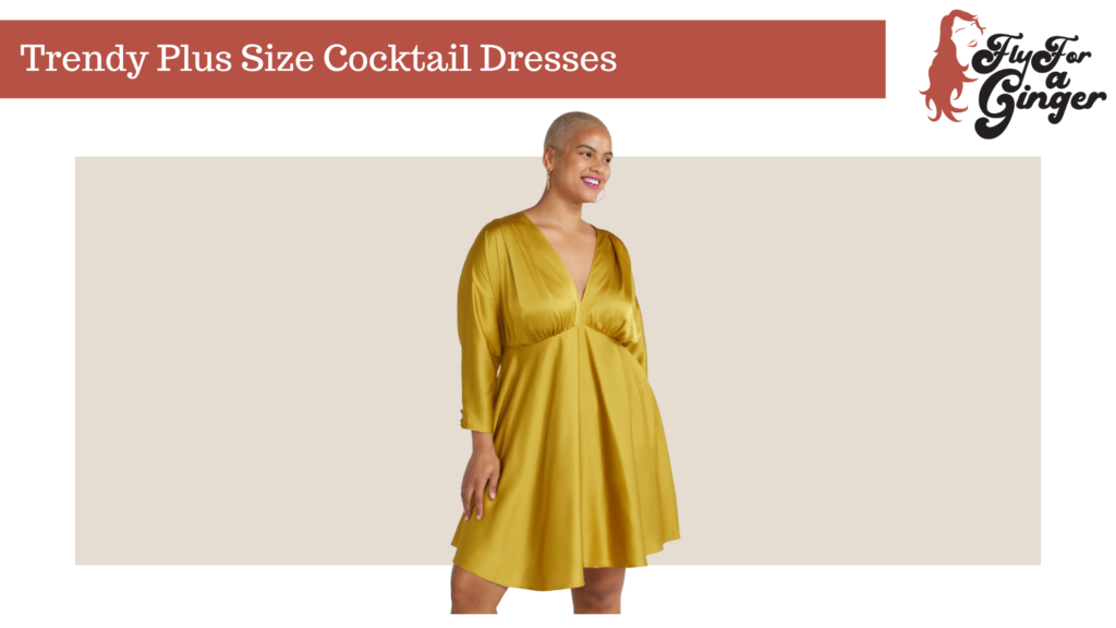 plus size cocktail dresses