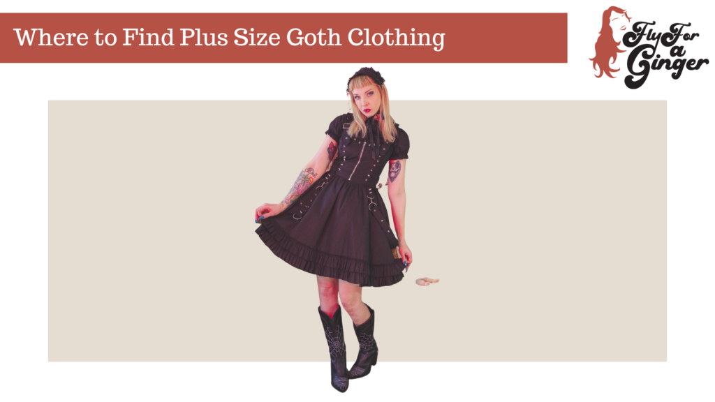 plus size goth clothing