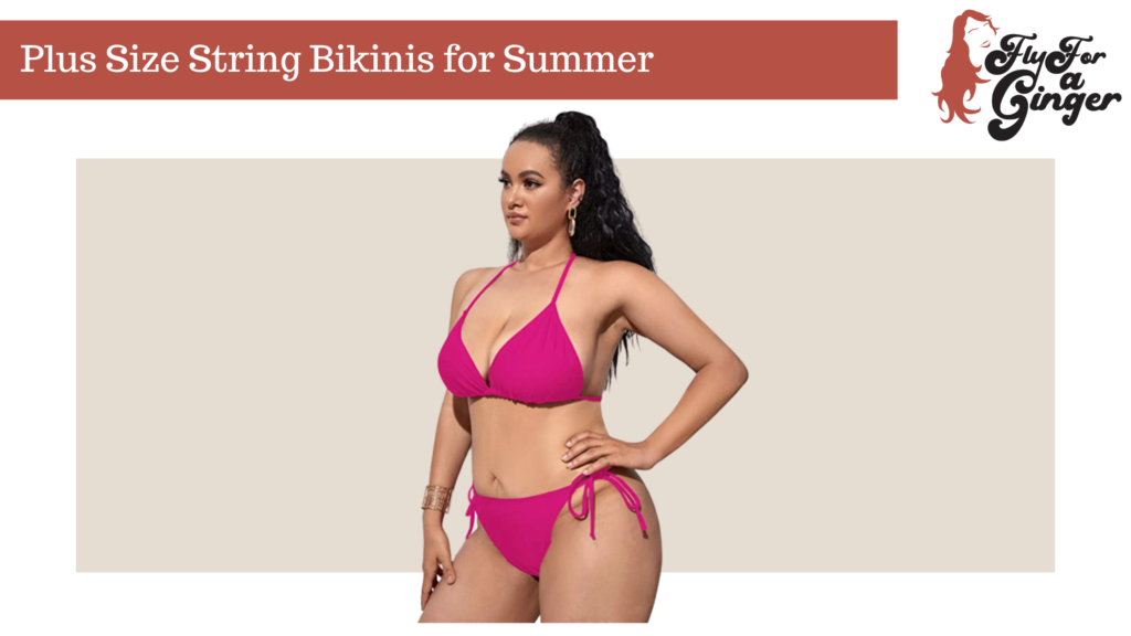 plus size string bikinis