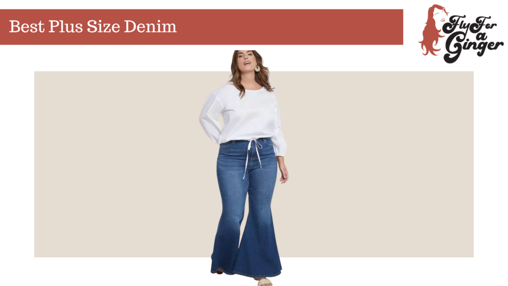 plus size denim