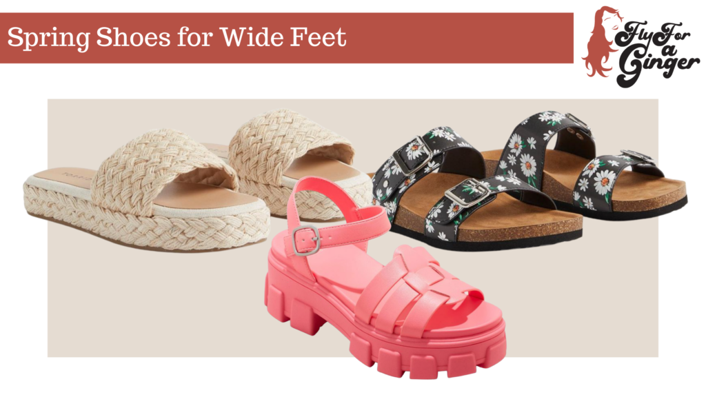 wide width shoes for spring