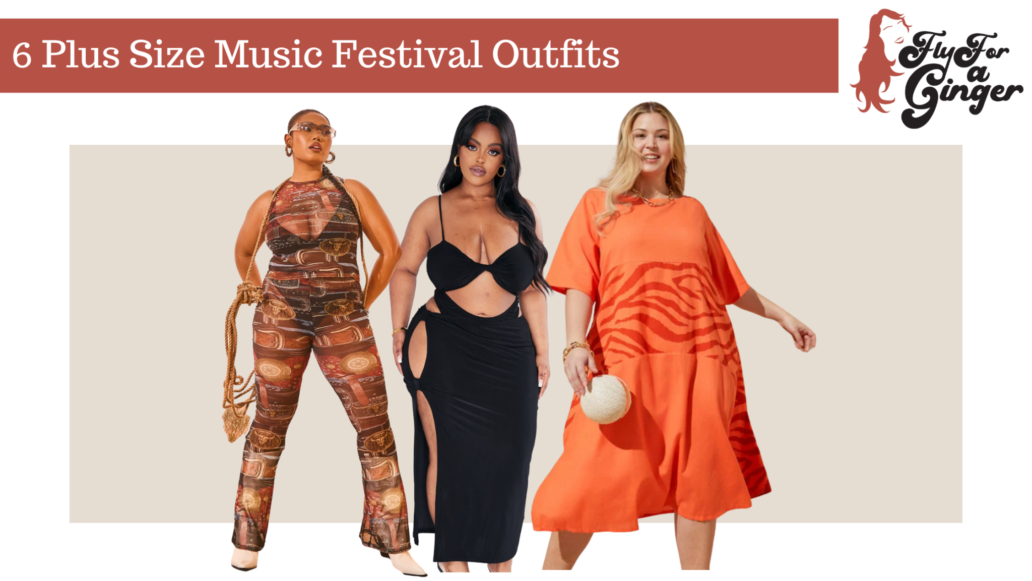 Plus Size Coachella and Stagecoach Outfits // 6 Plus Size Music