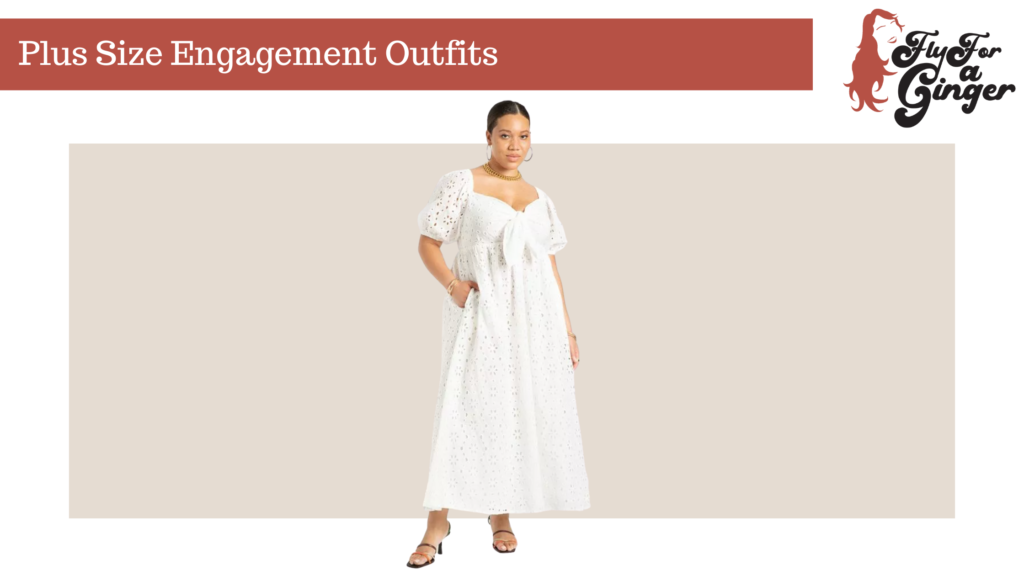 plus size engagement outfits