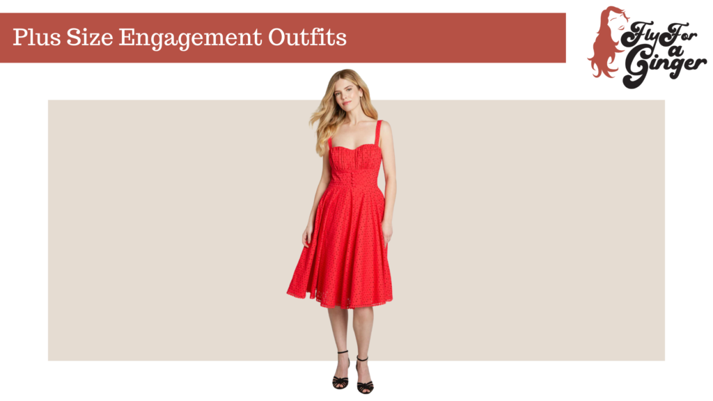 plus size engagement outfits