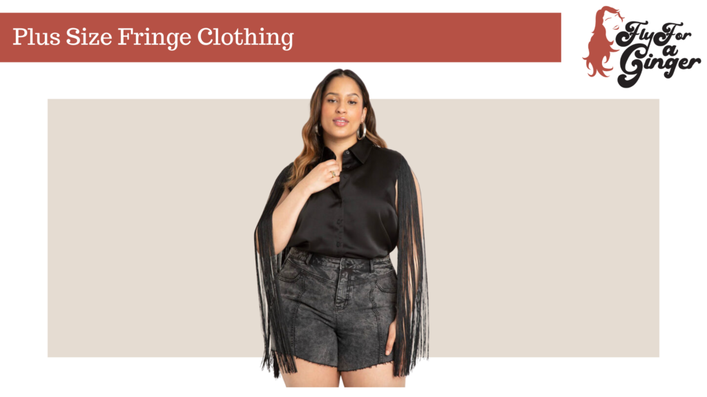 plus size fringe clothing