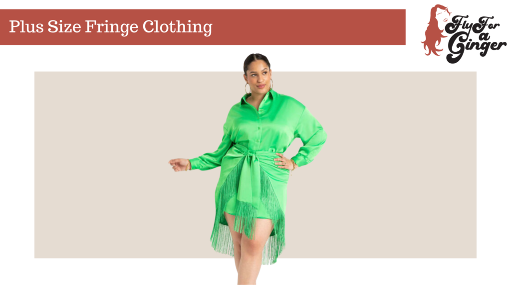 plus size fringe clothing