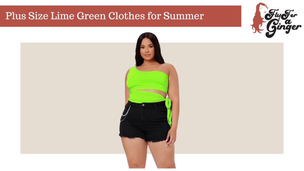 plus size lime green