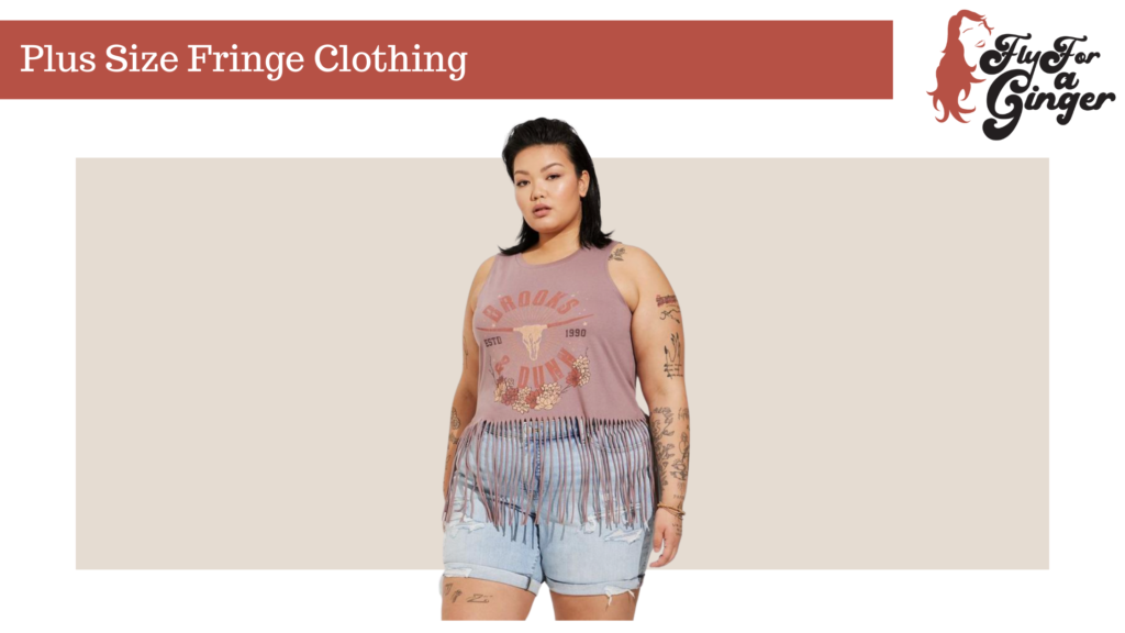 plus size fringe clothing