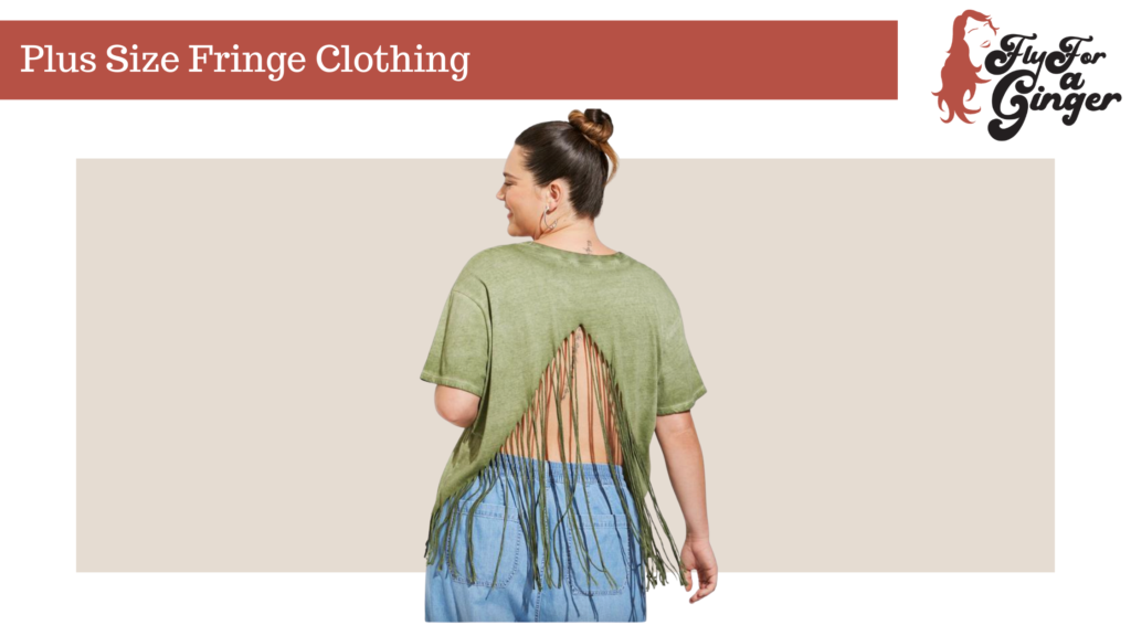 plus size fringe clothing