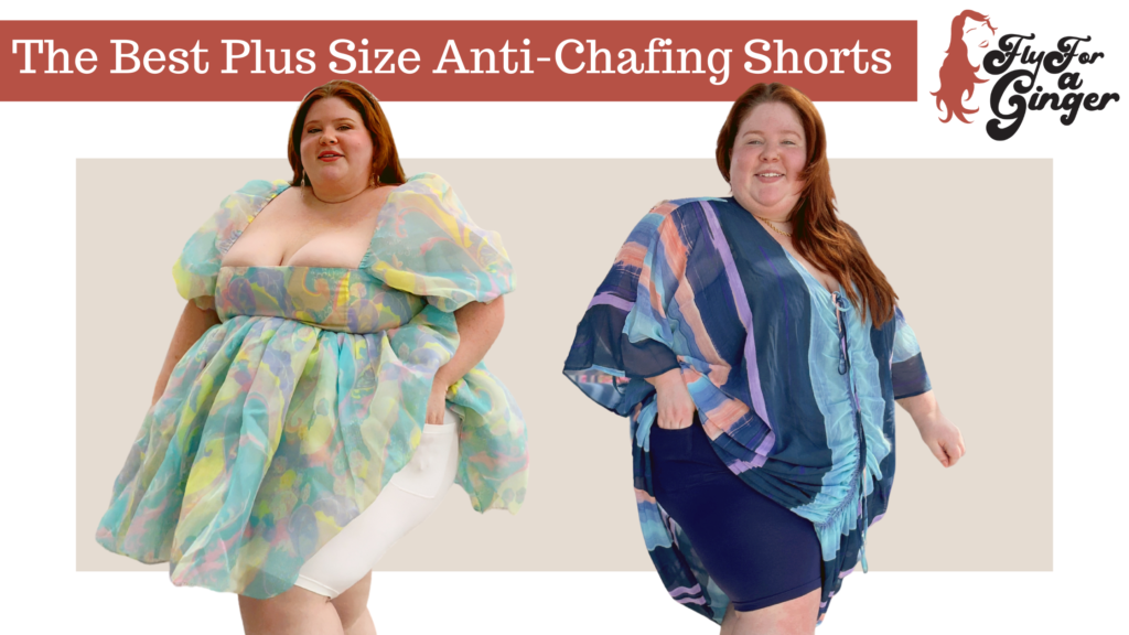 Plus size anti-chafing shorts