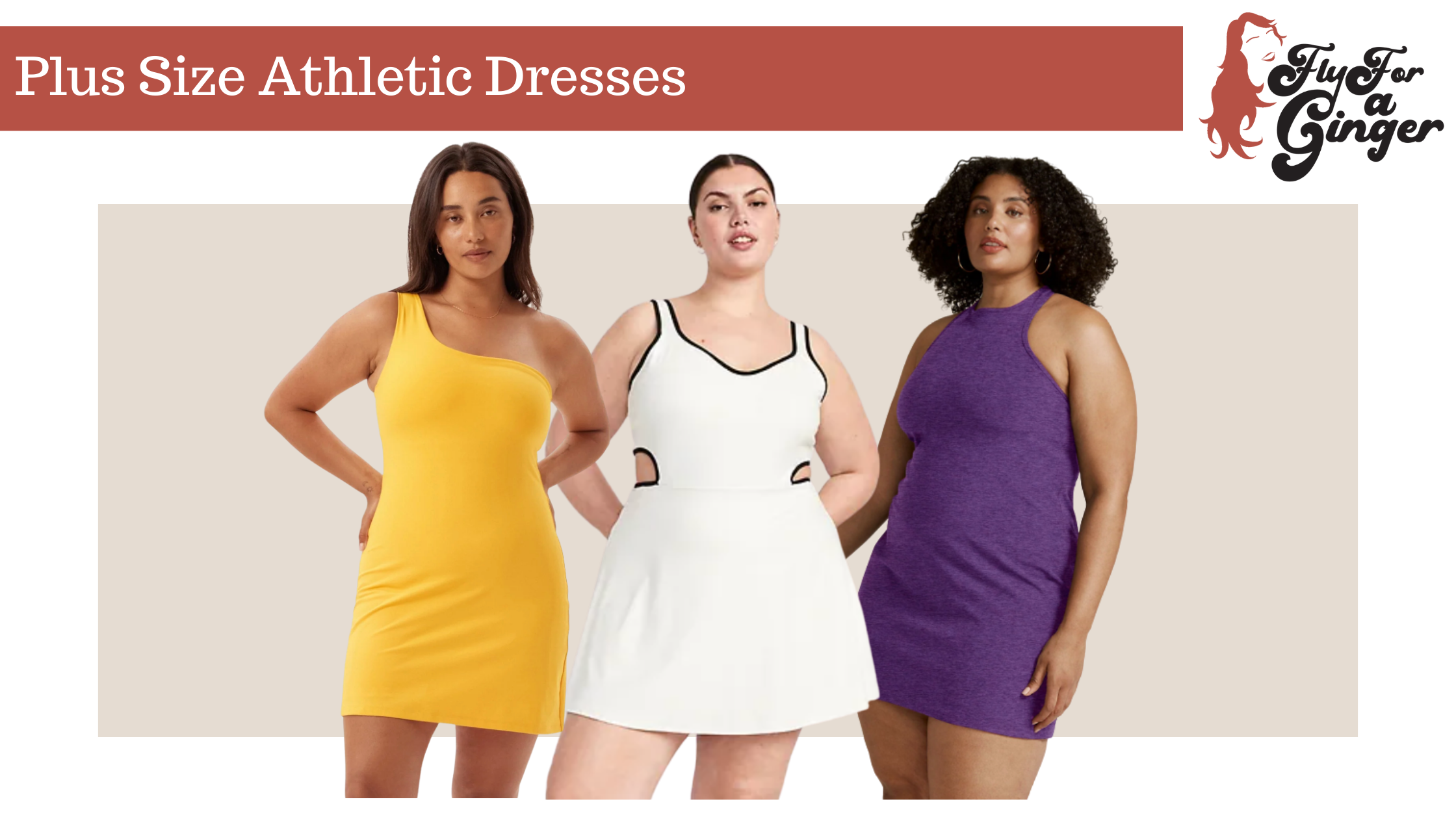 Plus Size Athletic Dresses // Where to Find Athletic Dresses in