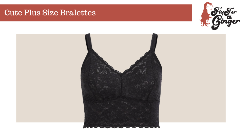 Torrid Crop Lace Bralette - Black (4X Plus) : : Fashion