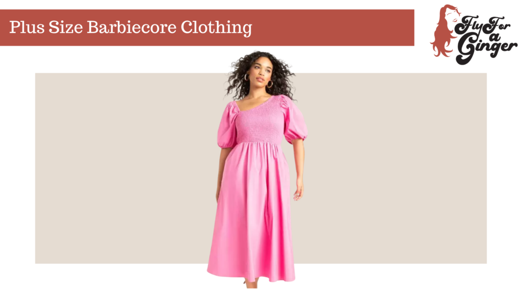 plus size barbiecore