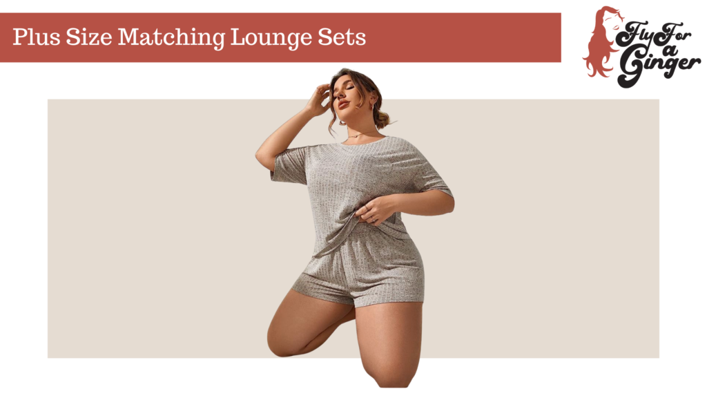 plus size lounge sets