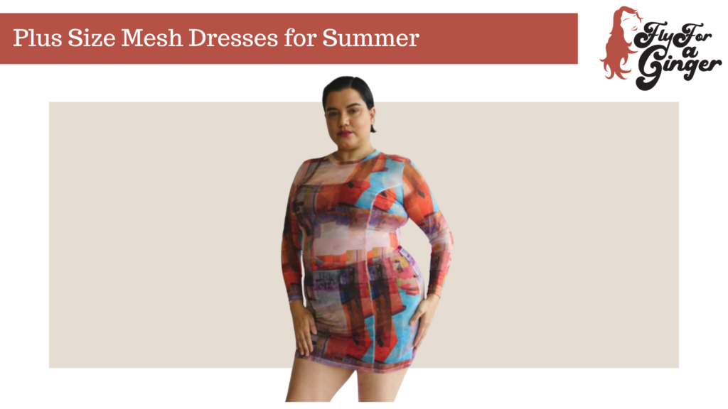 Plus Size Mesh Dresses for Summer // Mesh Dresses to Keep You Cool