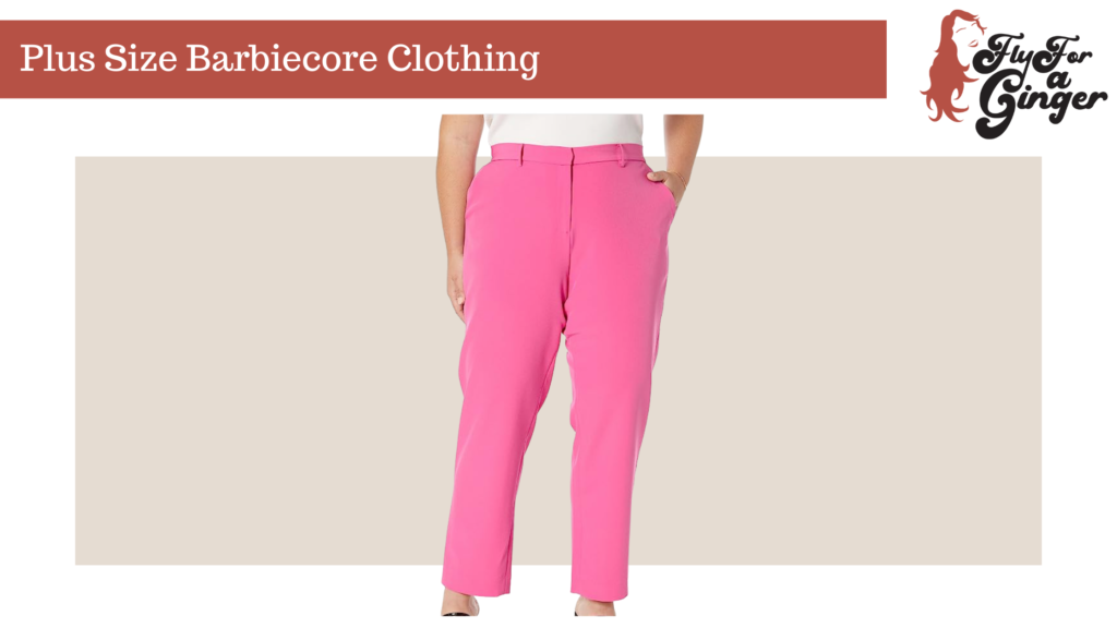 plus size barbiecore