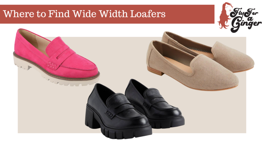 Where to Find Wide Width Loafers // Loafers for Wide Feet