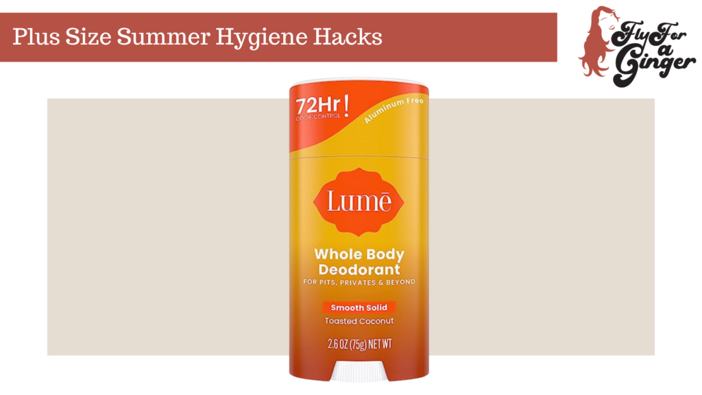 plus size summer hygiene