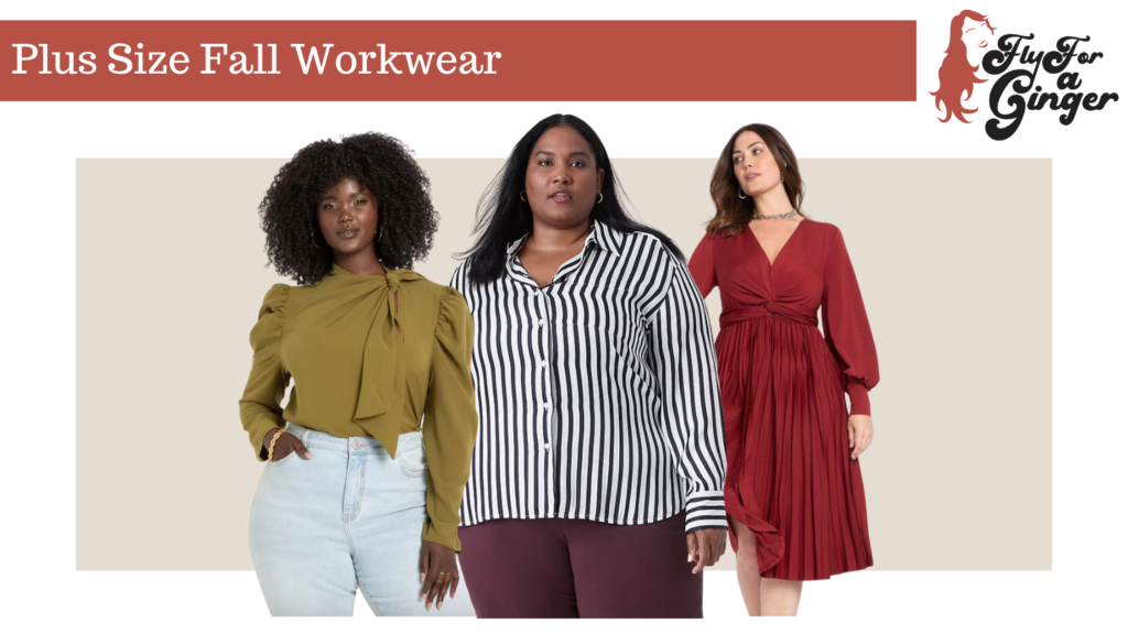 Plus Size Fall Workwear // Plus Size Fall Work Clothing