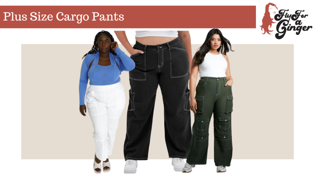 Plus Size Cargo Pants // Cargo Pants for Plus Size Women 