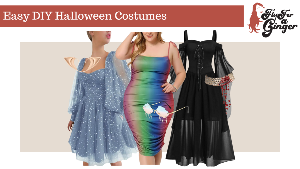 Easy DIY Halloween Costumes // Plus Size Amazon Halloween Costumes