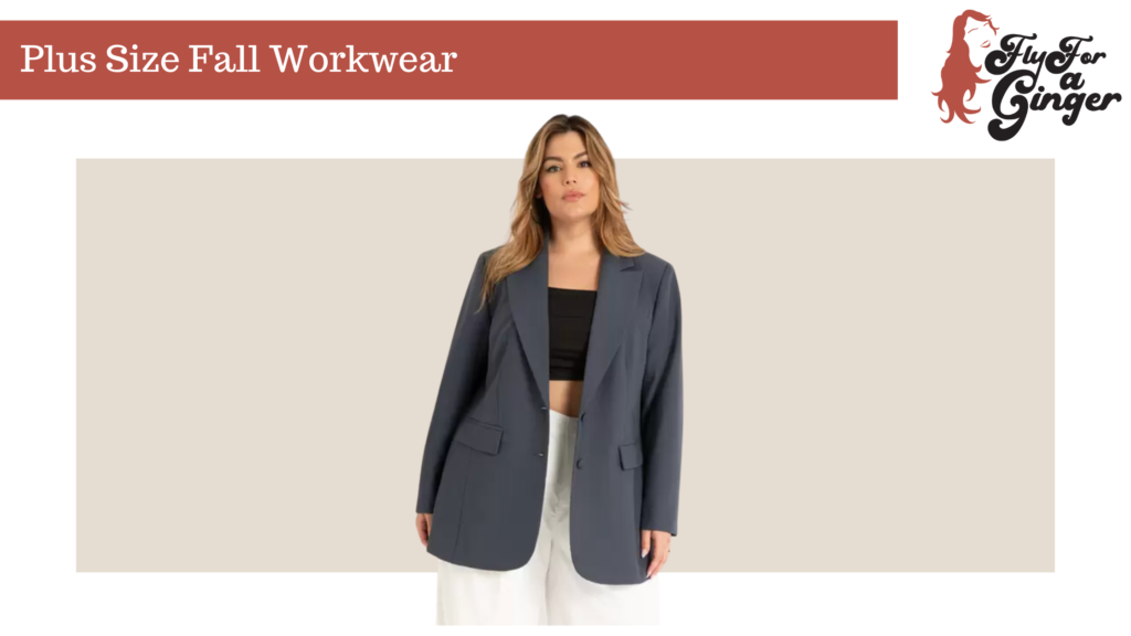Plus Size Fall Workwear // Plus Size Fall Work Clothing