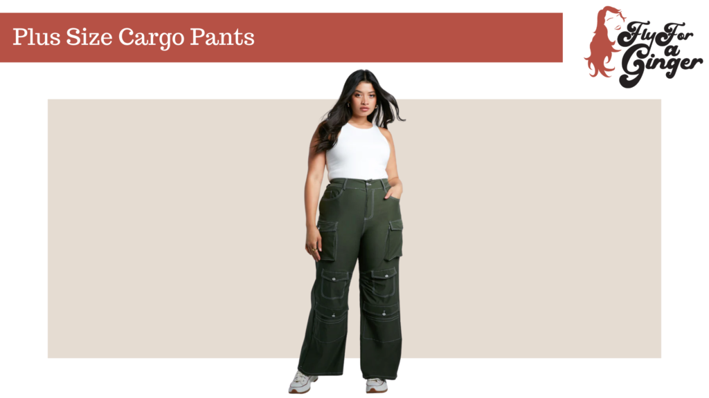 Plus Size Cargo Pants // Cargo Pants for Plus Size Women 