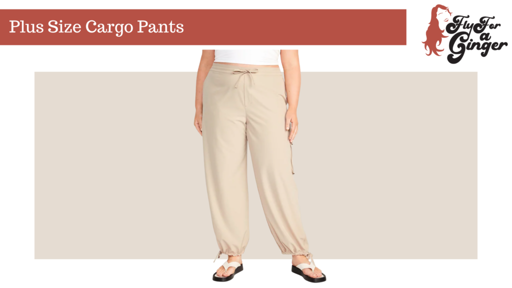 Plus Wide Leg Cargo Pants