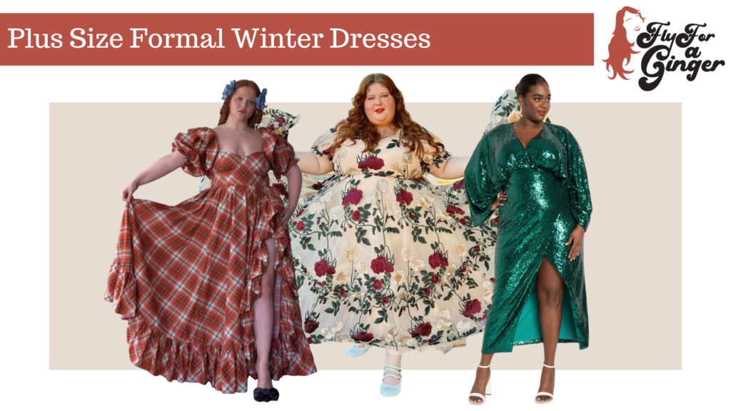 Plus Size Formal Winter Dresses // Formal Special Occasion Dresses