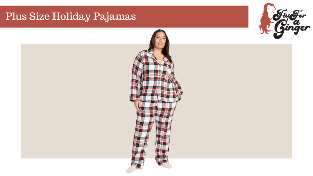 Matching Family Pajamas Plus Size Mix It Jolly Fair Pajamas Set
