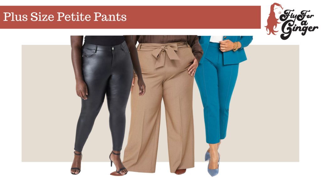 Plus Size Petite Pants//Petite Pants for Plus Size Women