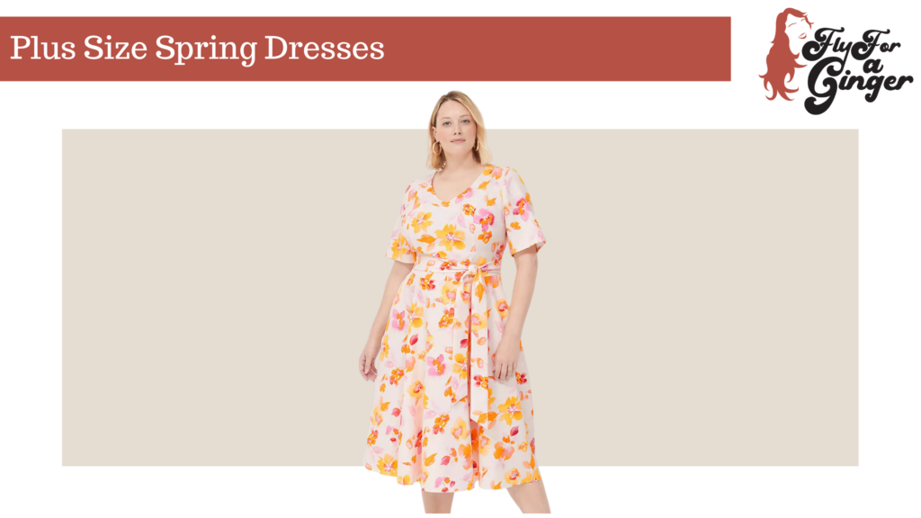 Plus Size Spring Dresses // Floral Dresses For Spring