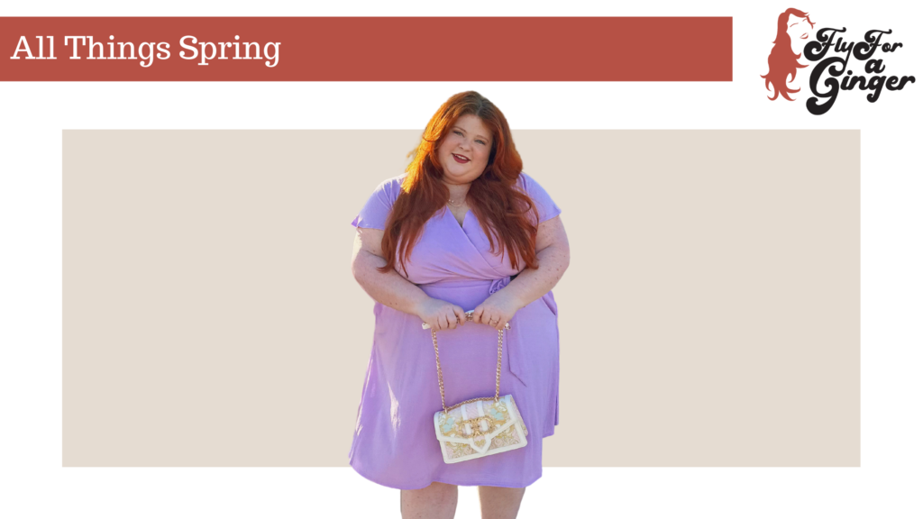 Plus Size Spring Wrap Dress | Plus Size Dress for Spring | 92154