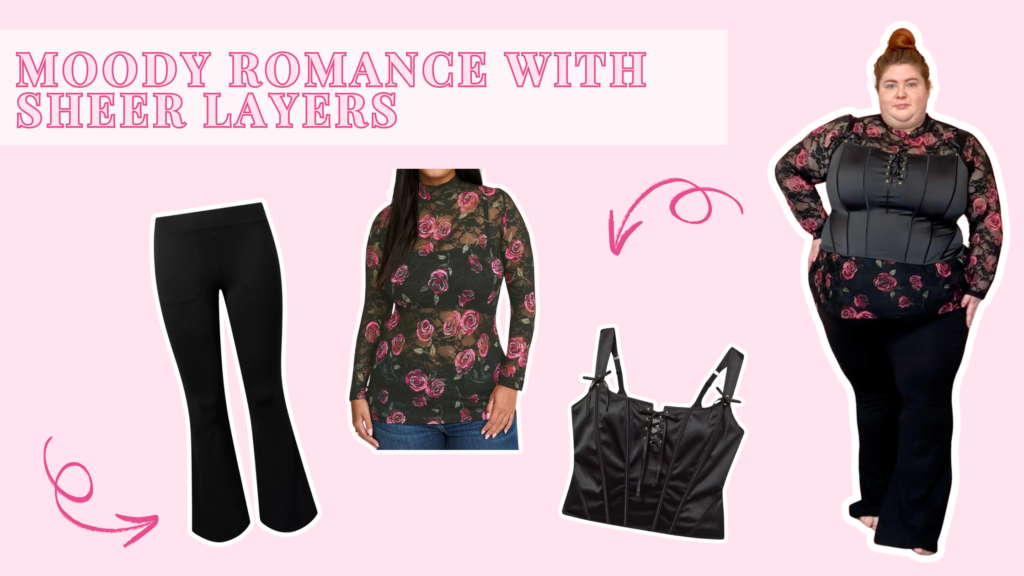 Plus Size Valentine's Day Outfit